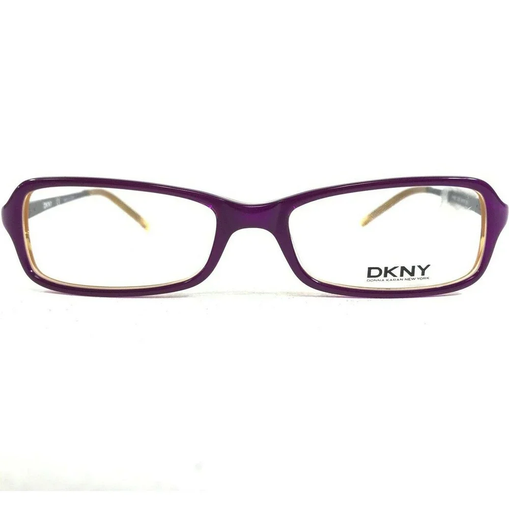 DKNY Eyeglasses Frames DY4559 3279 Clear Brown Purple Cat Eye 50-16-135